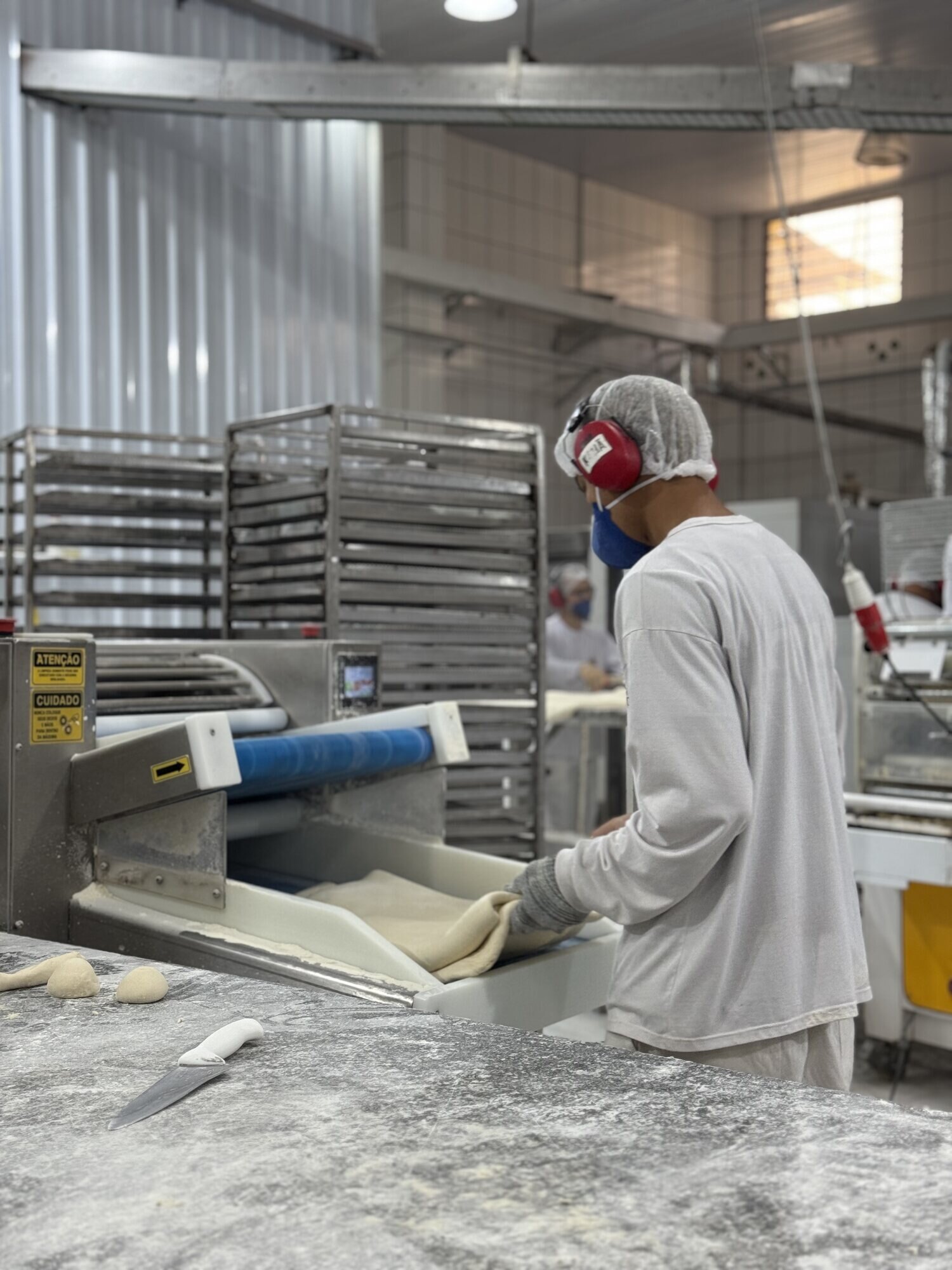 Equipe Gelopão durante a produção